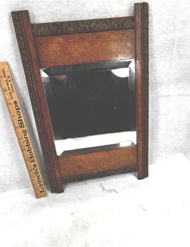 Antique wall mirror - wall, shaving