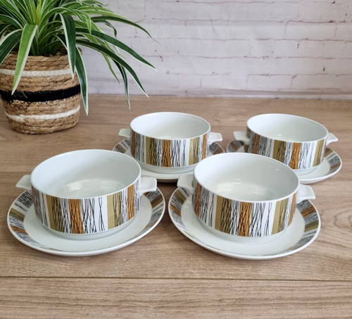Midwinter sienna soup bowls - soup, 4