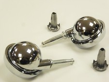 50mm CHROME SILVER Ball Castor