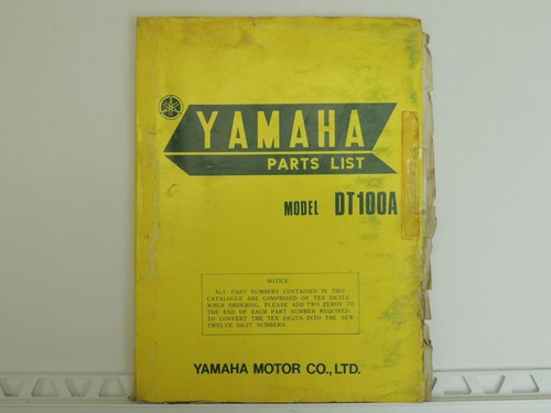 Vintage yamaha dt100a dt100 - vintage,