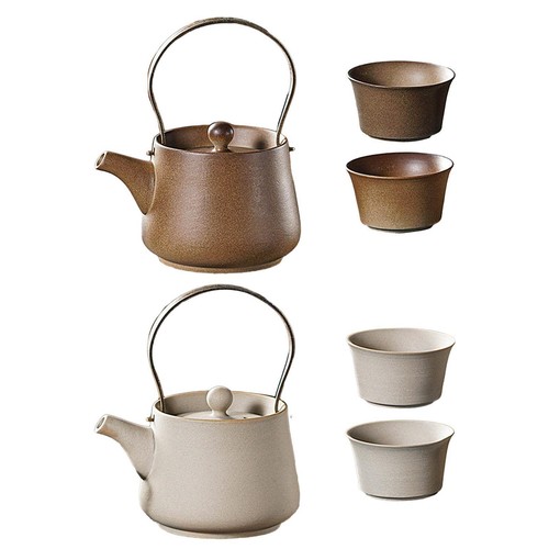 Ceramic teapot with lid - ceramic,
