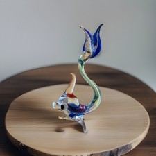 Vintage Murano Glass Fish Hand