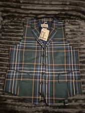 Vivienne Westwood Classix Waistcoat Green Tartan