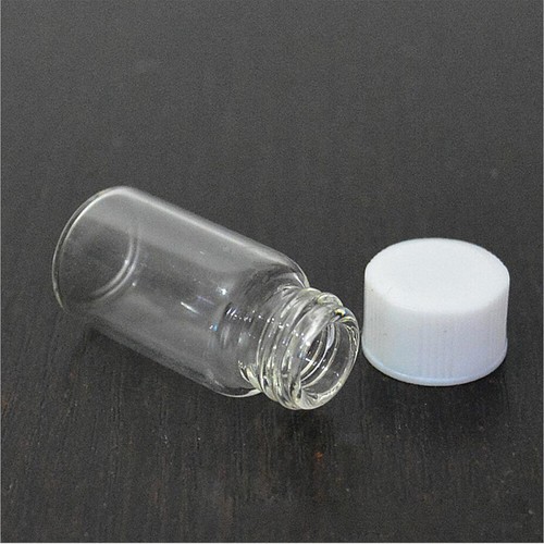 5ml glass clear amber small - 3/5ml,
