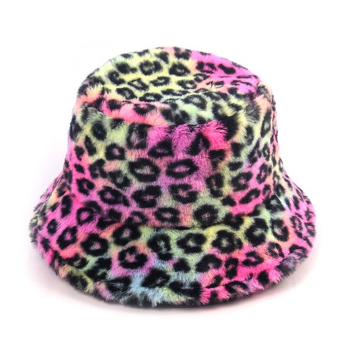 Fashion womens fluffy bucket - fluffy,