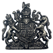 Royal Coat of Arms Silver Sign
