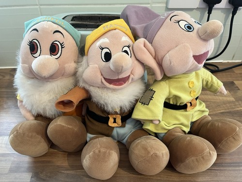 Snow white dwarfs plushes - &,