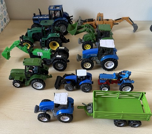 Toy tractor die - tractor, cast