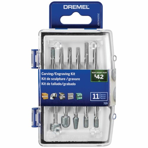 Dremel 729 piece carving - 729-01, 11-piece