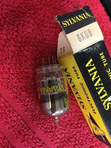 6ku8 sylvania vintage - vintage, nos