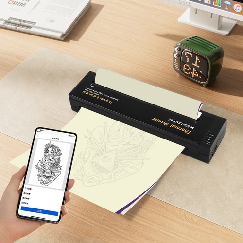 Thermal stencil paper printer - stencil,