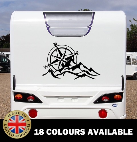 Compass mountain vinyl - vinyl, decals