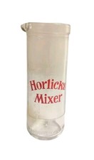 Vintage Glass Horlicks Mixer Jug England Advertising Collectibles Rare Y262