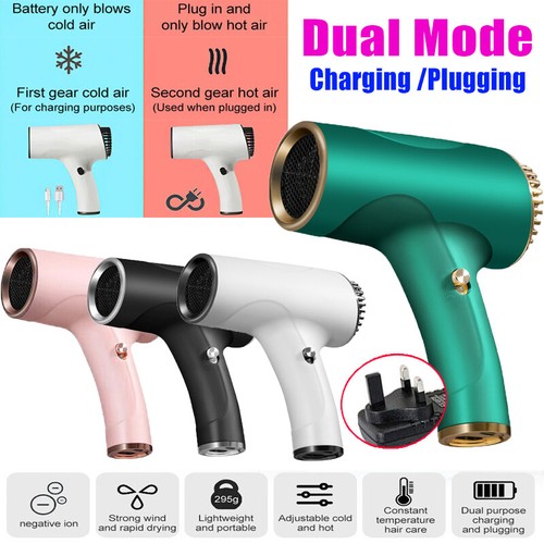 Usb cordless hair dryer - hair,