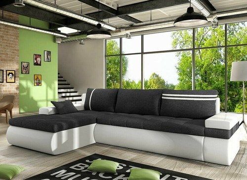 Corner sofa bed oslo - bed,