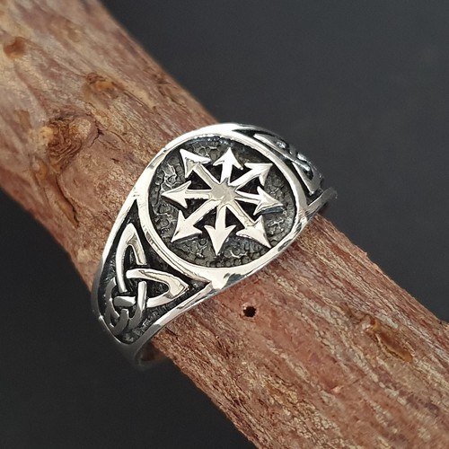 Chaos star ring silver - chaos,