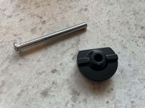 Airsoft stock tube screw and - tube,