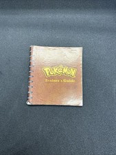 Pokemon Trainer's Guide Booklet Red Blue Version Gameboy Original
