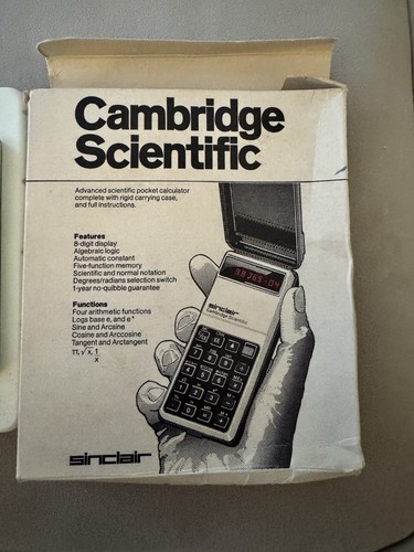 Sinclair cambridge scientific - sinclair,