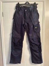 Snickers work trousers navy - snickers,
