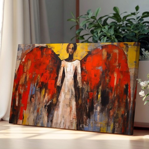 Angel contemporary canvas wall - angel,