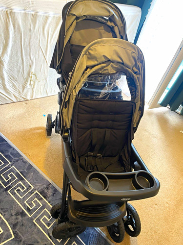 Graco double pushchair - double,
