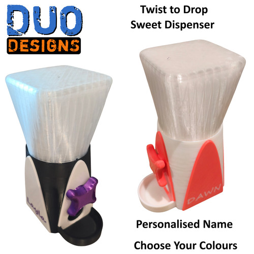Personalised sweet dispenser - sweet, |