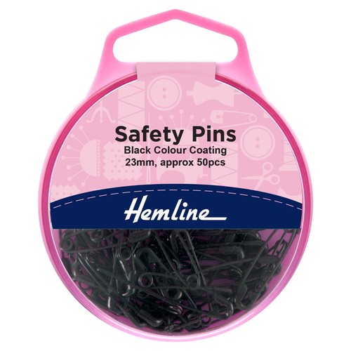 Hemline safety pins assorted - pins,