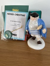 Coalport Father Christmas  Characters In The French Style LtdBoxed & Certificate
