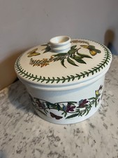 Vintage Portmeirion Botanic Garden 20cm Covered Casserole Dish Viola Tricolor 