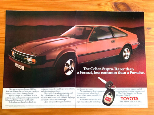 Toyota celica supra - supra, 1980s