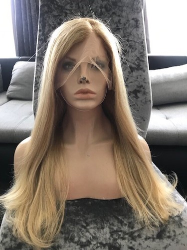Blonde full lace wig - blonde, 100%