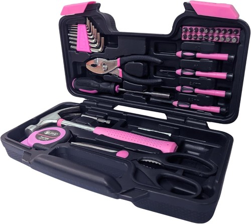 Ladies pink tool box - ladies,