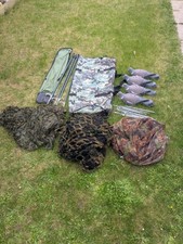 Pigeon Decoys and Hide Nets