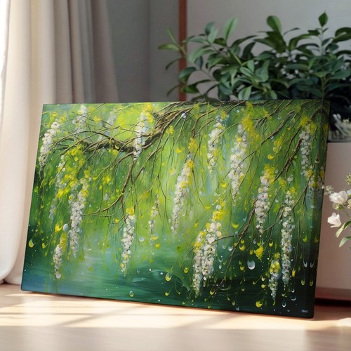 Weeping willow tree bubbles - tree,