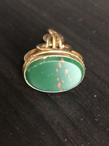 Victorian gold gilt oval - gold,