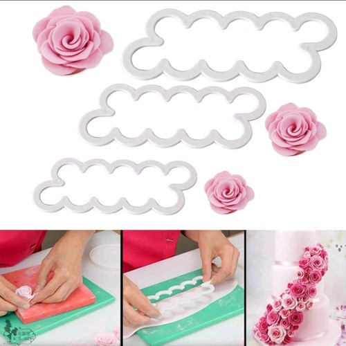 Rose petal flower - 3d,