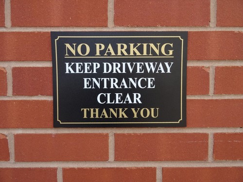 Parking keep driveway - parking,
