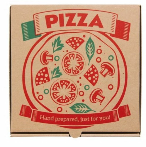 Plain pizza boxes - plain, takeaway
