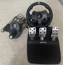 G20 Xbox Steering Wheel with Pedals And Gear Shifter Used Very Good Condition
