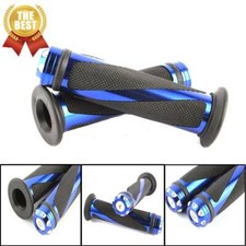 7/8" 22mm Motorcycle Handlebar Hand Grips Anti-slip Gel For Suzuki Honda Yamaha