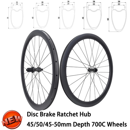 Gravel bike carbon - carbon, 45/50/65mm
