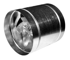 Heavy Duty Inline Extractor Fan Industrial / Commercial Metal Duct Ventilator