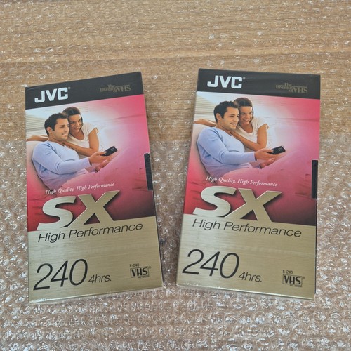 Jvc vhs blank - 2x, 4hrs