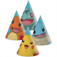 Pokemon Party Hats 6 Pack
