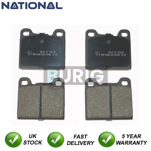 Brake pads set rear - pads,