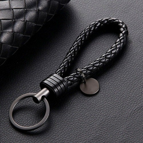 Black men car - keychain, leather