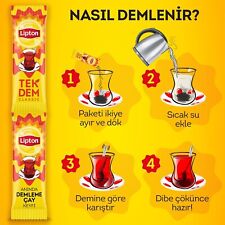 20 Sachets Lipton Turkish Chai