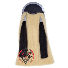 Scottish Kilt Sporran White Horse Hair Celtic Cantle Highland Piper Sporrans