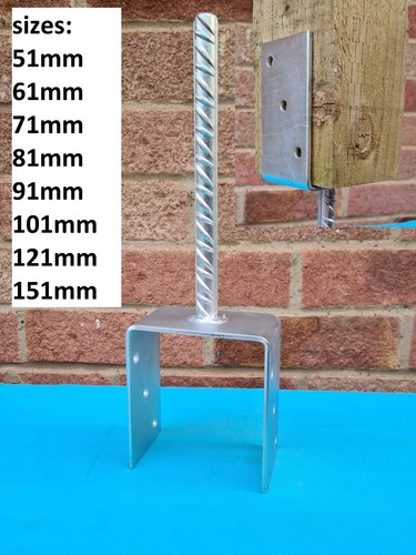 Heavy duty galvanised shape - duty, u